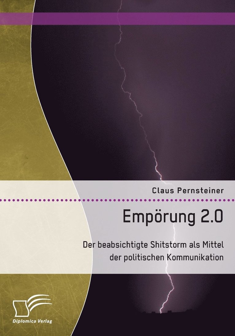 Empörung 2.0. Der beabsichtigte Shitstorm als Mittel der politischen Kommunikation 1