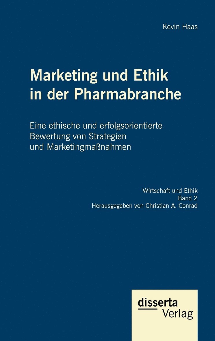 Marketing und Ethik in der Pharmabranche 1