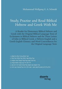 bokomslag Study, Practise and Read Biblical Hebrew and Greek With Me. A Reader for Elementary Biblical Hebrew and Greek with the Original Biblical Language Texts of Ecclesiastes in Biblical Hebrew and the
