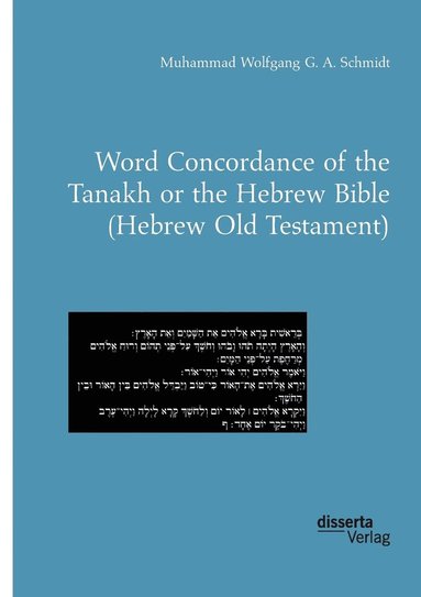 bokomslag Word Concordance of the Tanakh or the Hebrew Bible (Hebrew Old Testament)