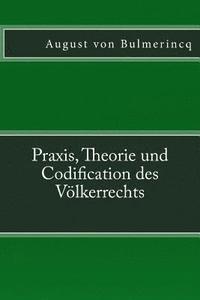 bokomslag Praxis, Theorie und Codification des Völkerrechts