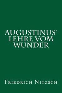 bokomslag Augustinus' Lehre Vom Wunder