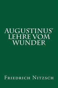 bokomslag Augustinus' Lehre Vom Wunder