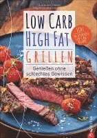 bokomslag Low Carb High Fat. Grillen