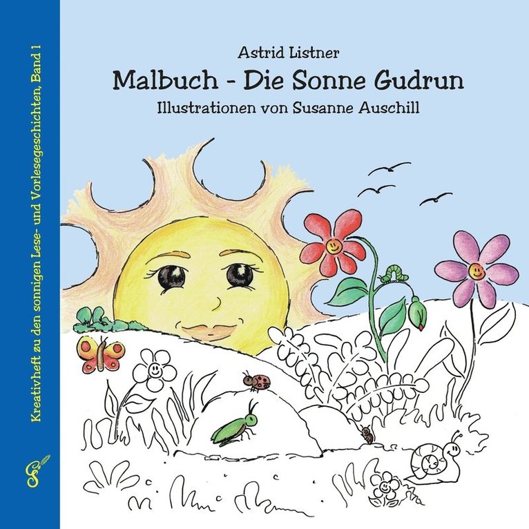 Malbuch - Die Sonne Gudrun 1