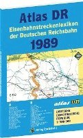 bokomslag ATLAS DR 1989 - Eisenbahnstreckenlexikon der Deutschen Reichsbahn