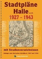 bokomslag Stadtpläne Halle a.d.S. 1927-1943 [STADTPLAN]