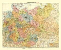 Historische Übersichtskarte: DEUTSCHES REICH - VERKEHRSKARTE - November 1942 1