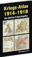 bokomslag KRIEGS-ATLAS 1914-1918 - über sämtliche Kriegsschauplätze