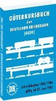 bokomslag Güterkursbuch der Deutschen Reichsbahn (GKDR) 1985 / 1986