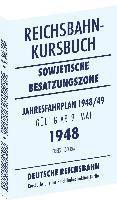 bokomslag Reichsbahnkursbuch der sowjetischen Besatzungszone - gültig ab 9. Mai 1948