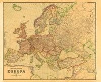 bokomslag Historische Verkehrskarte von EUROPA 1942 [gerollt]