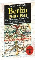 Übersichtskarten der Reichsbahndirektion Berlin 1940 und Sonderkarte zur Übersichtskarte der Rbd Berlin 1943 1