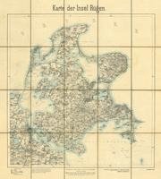 bokomslag Historische Karten: Die Insel Rügen 1889 (gerollt)