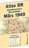 bokomslag ATLAS DR März 1940 - Eisenbahnkarte Deutschland