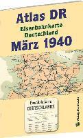 bokomslag ATLAS DR März 1940 - Eisenbahnkarte Deutschland