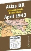 bokomslag ATLAS DR April 1943 - Eisenbahnkarte Deutschland
