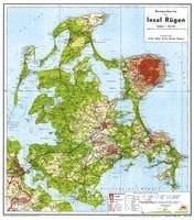 bokomslag Historische Karte: Insel Rügen 1949 (gerollt)