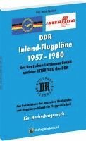 bokomslag INLAND-FLUGPLÄNE 1957-1980 der Deutschen Lufthansa GmbH der DDR und der INTERFLUG