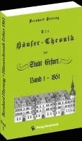 bokomslag Die Häuser-Chronik der Stadt Erfurt 1861 - Band 1 von 2