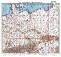 bokomslag LUFT-NAVIGATIONSKARTE Deutschland mit Bodenorganisation der Luftwaffe 1943 (Plano)