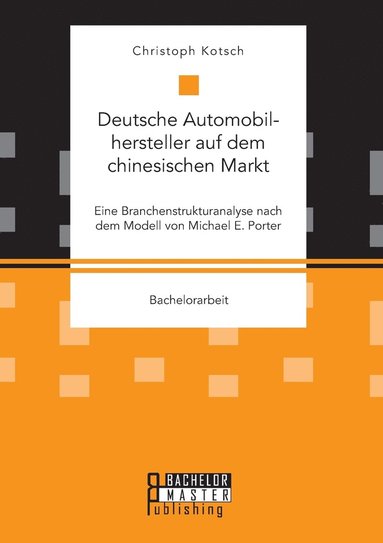 bokomslag Deutsche Automobilhersteller auf dem chinesischen Markt