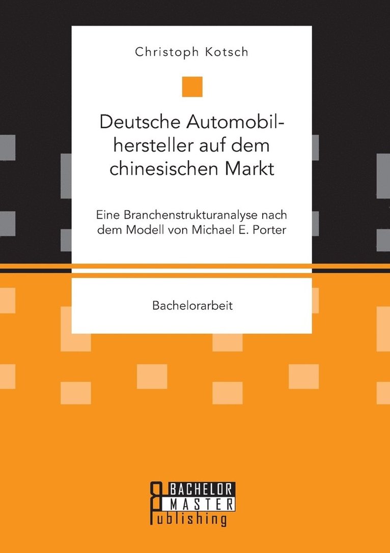 Deutsche Automobilhersteller auf dem chinesischen Markt 1