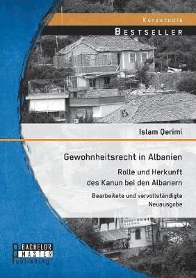 bokomslag Gewohnheitsrecht in Albanien