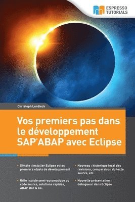 bokomslag Vos premiers pas dans le développement SAP ABAP avec Eclipse