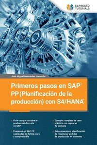 bokomslag Primeros pasos en SAP PP (Planificación de la producción) con S4/HANA