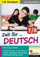 bokomslag Zeit für Deutsch / Klasse 7-8