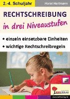 bokomslag Rechtschreibung in drei Niveaustufen / Klasse 2-4