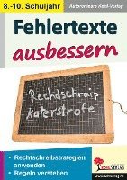 bokomslag Fehlertexte ausbessern / Klasse 8-10