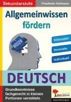 bokomslag Allgemeinwissen fördern DEUTSCH