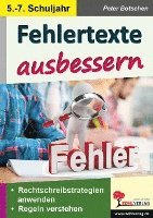 bokomslag Fehlertexte ausbessern / Klasse 5-7