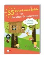 bokomslag 55 Gute-Laune-Spiele für draußen & unterwegs