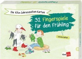 bokomslag Die Kita-Jahreszeiten-Karten: 32 Fingerspiele für den Frühling