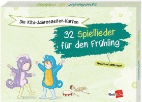 bokomslag Die Kita-Jahreszeiten-Karten: 32 Spiellieder für den Frühling