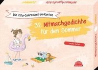 bokomslag Die Kita-Jahreszeiten-Karten: 32 Mitmachgedichte für den Sommer