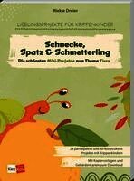 Die schönsten Mini-Projekte zum Thema Tiere: Schnecke, Spatz & Schmetterling