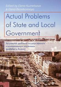 bokomslag Actual Problems of State and Local Government.