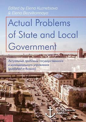 bokomslag Actual Problems of State and Local Government.
