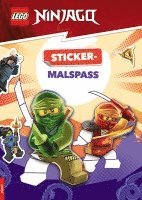 bokomslag LEGO¿ NINJAGO¿ - Sticker-Malspass