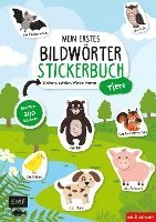 bokomslag Mein erstes Bildwörter-Stickerbuch - Tiere