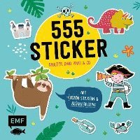 555 Sticker - Faultier, Dino, Pirat und Co. 1