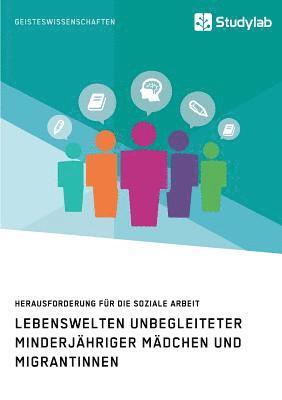 bokomslag Lebenswelten unbegleiteter minderjahriger Madchen und Migrantinnen. Herausforderung fur die soziale Arbeit