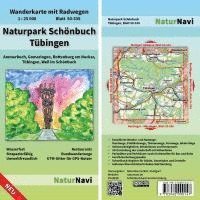 bokomslag Naturpark Schönbuch - Tübingen 1 : 25 000