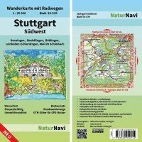 bokomslag Stuttgart Südwest 1 : 25 000