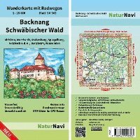 Backnang - Schwäbischer Wald 1 : 25 000, Blatt 54-542 1