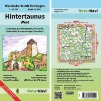 bokomslag Hintertaunus West 1 : 25 000, Blatt 43-556